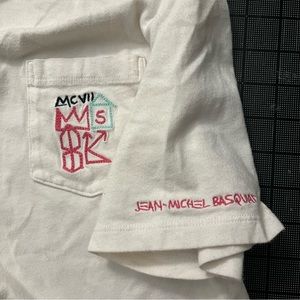 Uniqlo x SPRZY NY Jean-Michel Basquiat Embroidered Tee